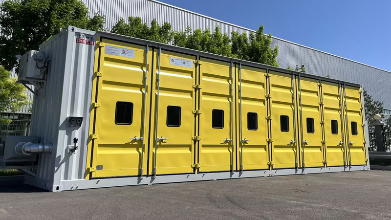 Outdoor Battery Pack Storage Cabinet (Shelf-Type)