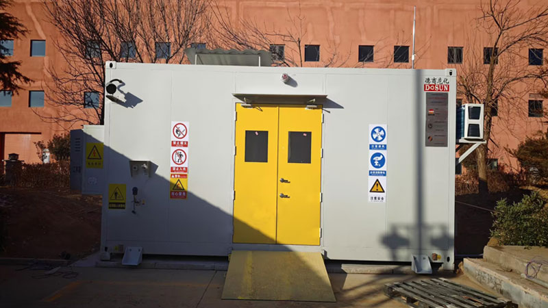 Smart Gas Cylinder Storage Cabinet (Walk-In)