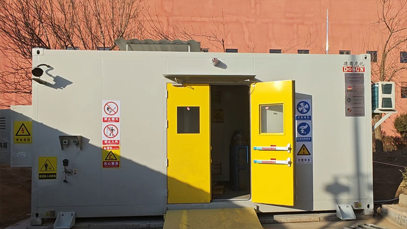 Qingdao [XXX] Environmental Renewable Energy Co., Ltd. -- Smart Gas Cylinder Storage Cabinet