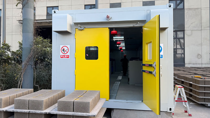 Smart Hazardous Waste Storage Cabinet (Walk-In)