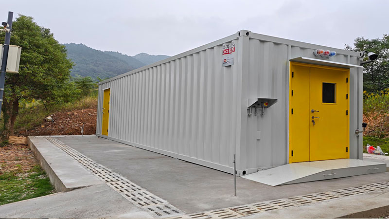 Jiangsu [XXX] Junior College -- Explosion-Proof Container-Type Hazardous Chemicals Storage Cabinet