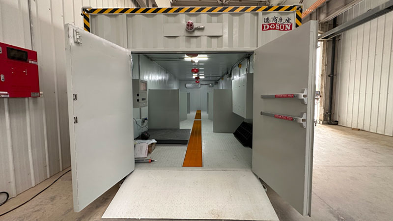 Mobile Hazardous Waste Storage Cabinet (Walk-In)