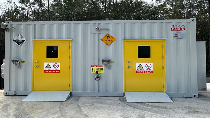 Walk‑In Hazardous Chemicals Storage Cabinet